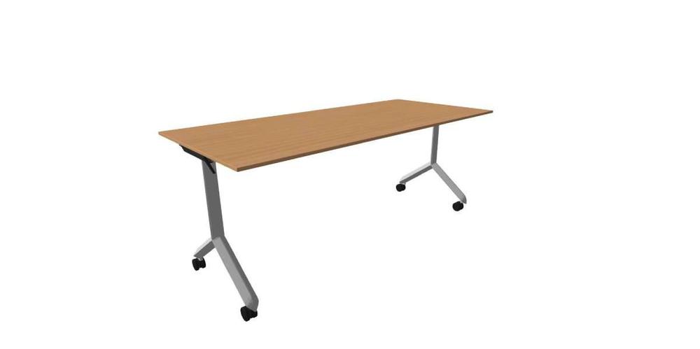 Alba sklopný stůl - TIPPER PRO šedá, LTD 18 buk, 1800x800x730