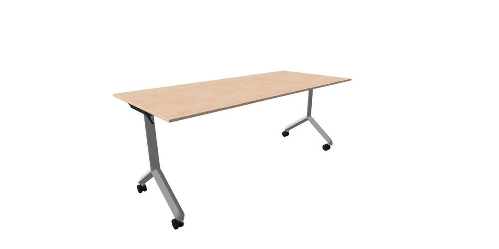 Alba sklopný stůl - TIPPER PRO šedá, LTD 18 bříza, 1800x800x730