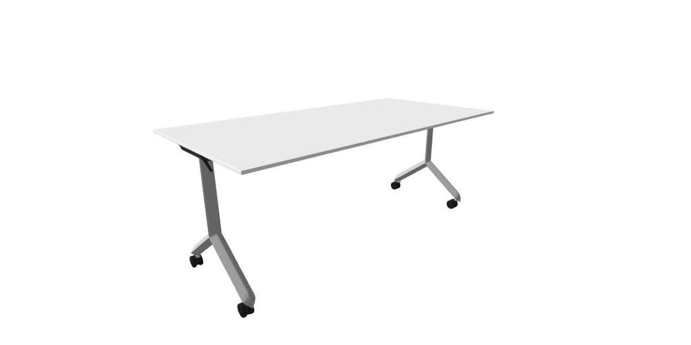 Alba sklopný stůl - TIPPER PRO šedá, LTD 18 bílá, 1800x900x730