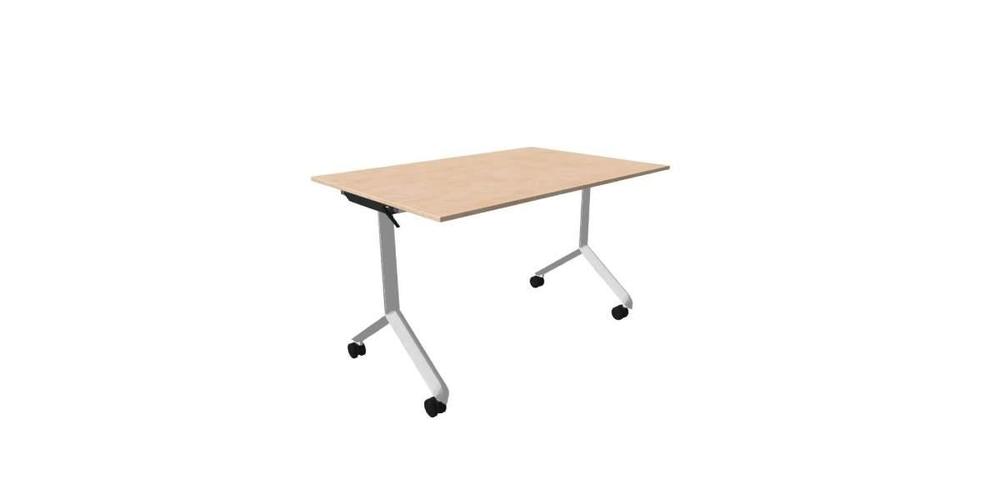 Alba sklopný stůl - TIPPER PRO bílá, LTD 18 bříza, 1200x800x730