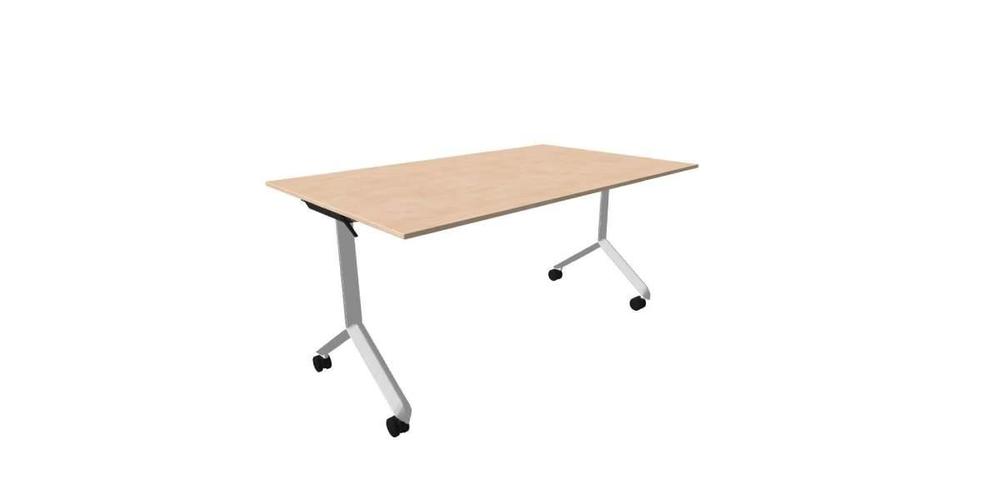 Alba sklopný stůl - TIPPER PRO bílá, LTD 18 bříza, 1500x900x730