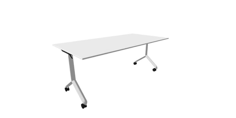 Alba sklopný stůl - TIPPER PRO bílá, LTD 18 bílá, 1800x900x730