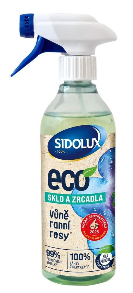 Sidolux ECO skla a zrcadla s vůní ranní rosy 500 ml