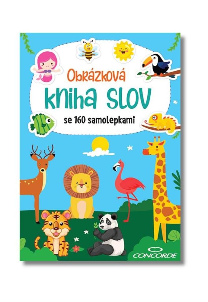 CONCORDE obrázková kniha slov se samolepkami