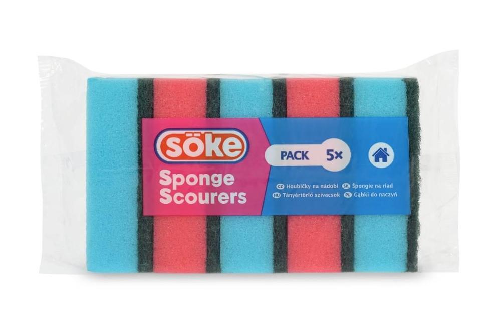 Söke houbička na nádobí 5 ks