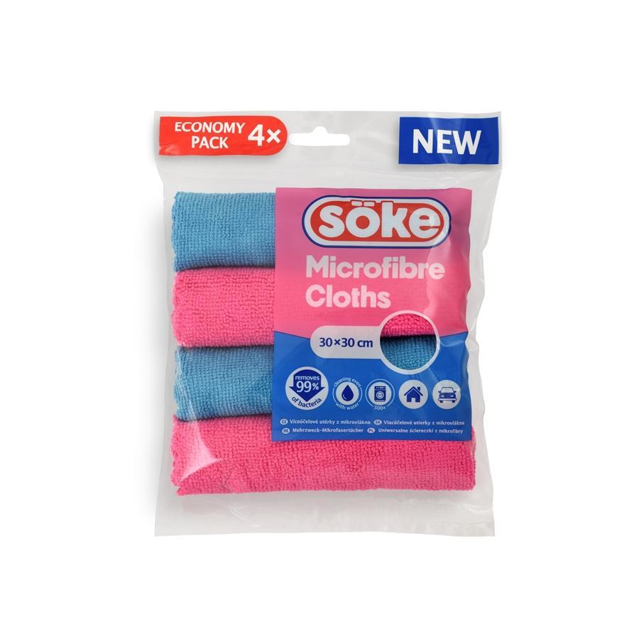 Söke utěrka z mikrovlákna 4ks