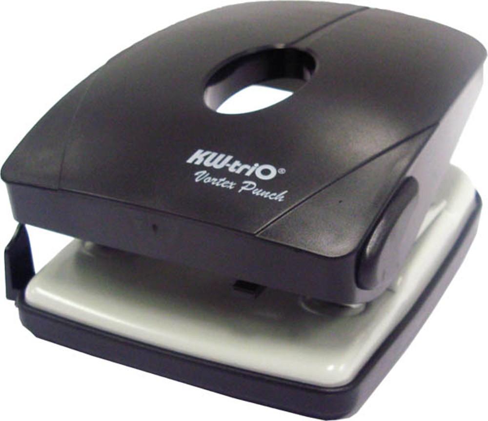 Kw-trio děrovač 96PO Vortex černý