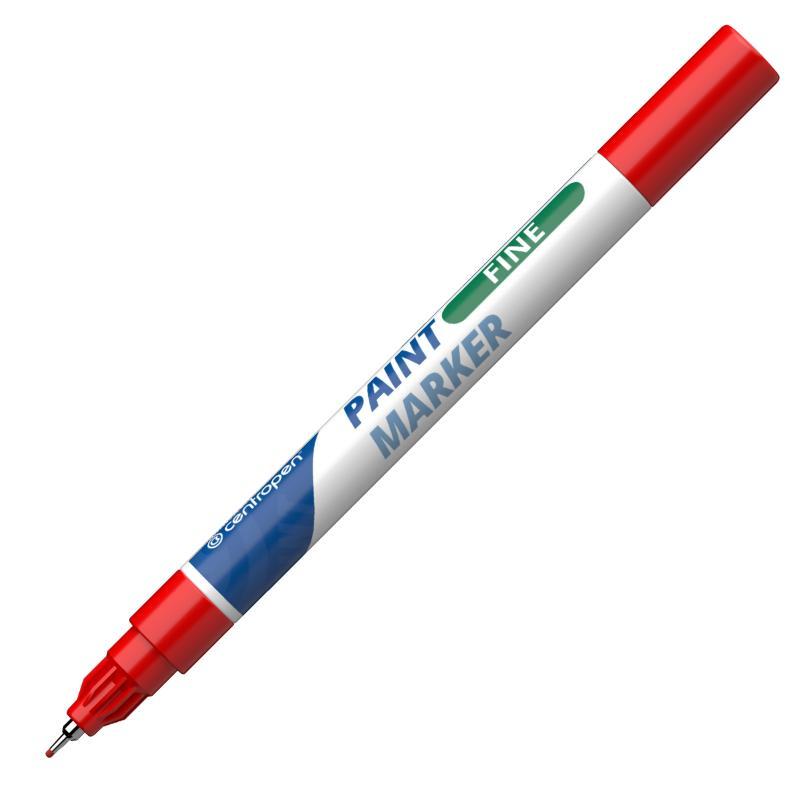 Centropen značkovač 9211 lakový 0,7 mm červený