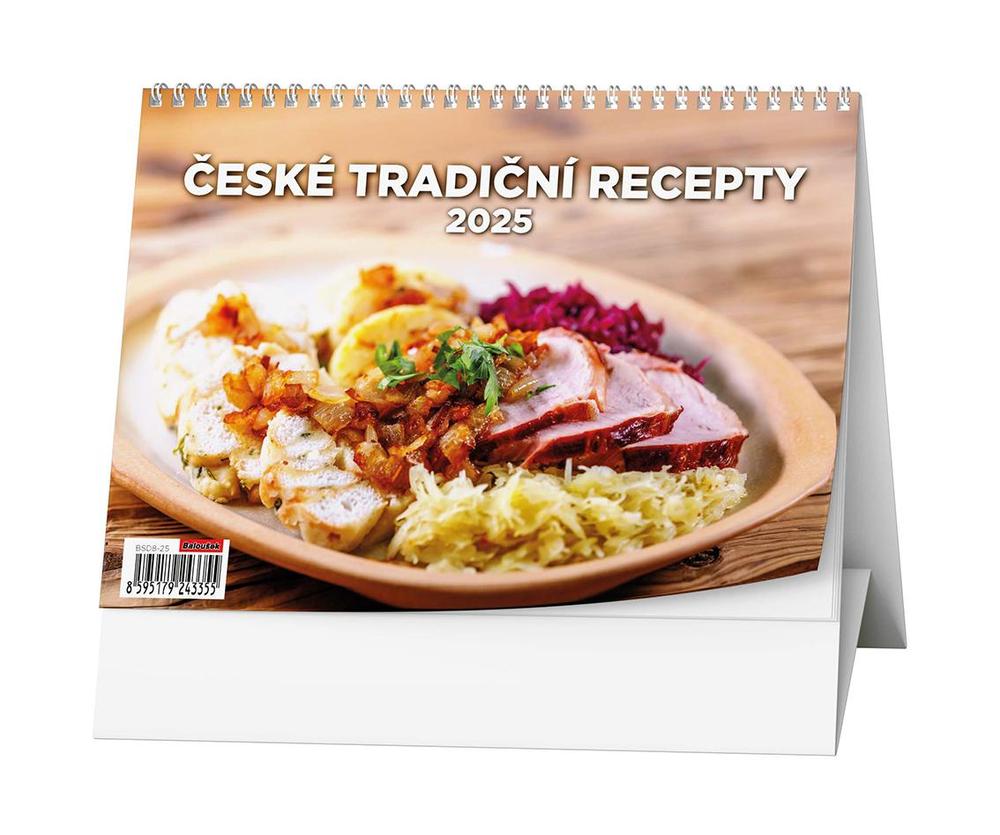 Baloušek Tisk kalendář stolní žánr. týd. České tradiční recepty