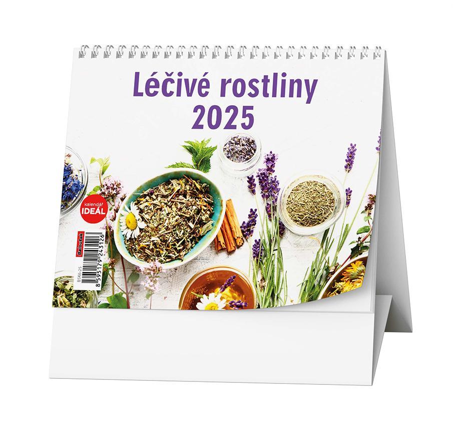 Baloušek Tisk kalendář stolní Ideál Léčivé rostliny