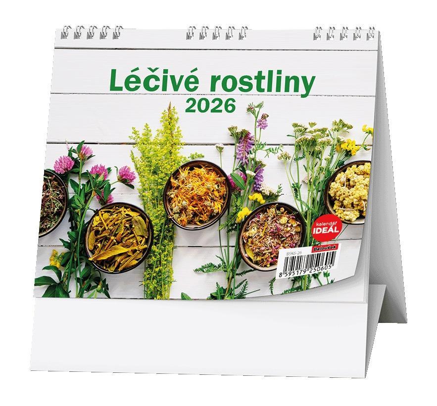 Baloušek Tisk kalendář stolní Ideál Léčivé rostliny
