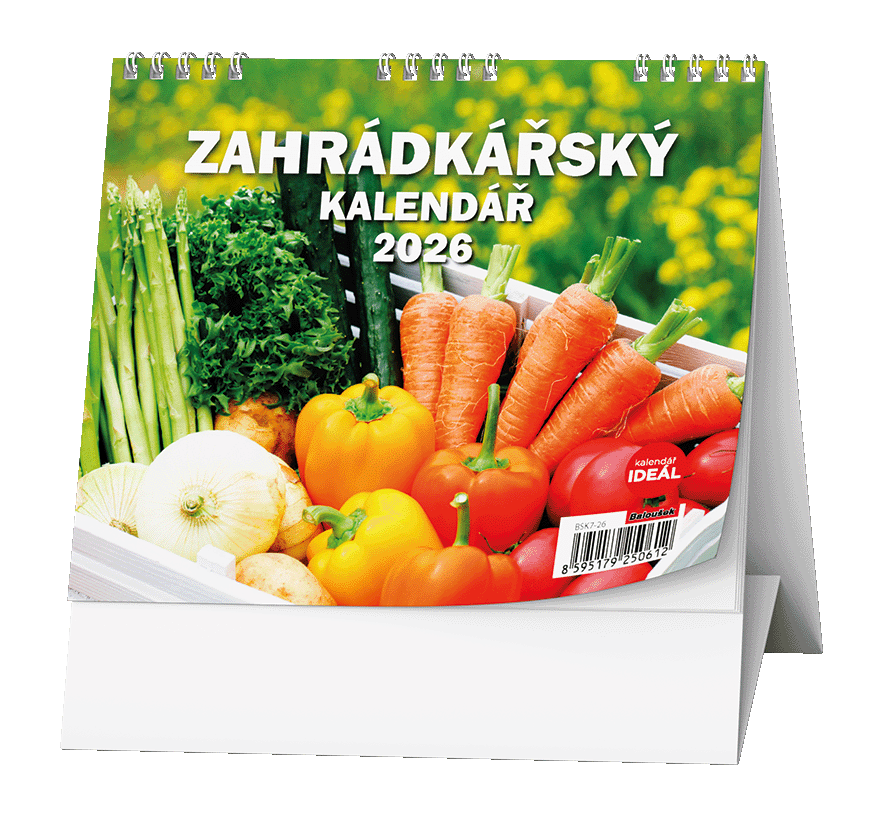 Baloušek Tisk kalendář stolní Ideál Zahrádkářský