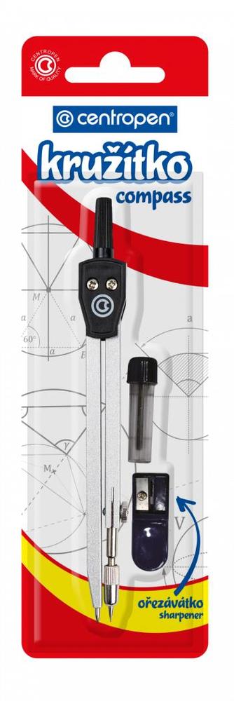 Centropen kružítko 9591 kovové školní