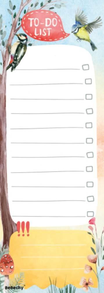 Baloušek Tisk to-Do List Ptáčci