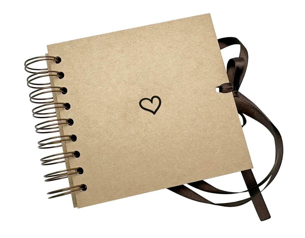 Baloušek Tisk album/Scrapbook Mini 130x130 - Srdce