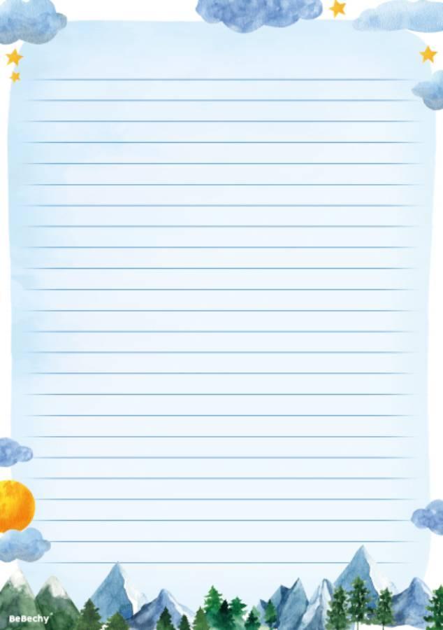 Baloušek Tisk blok A5 - Hory