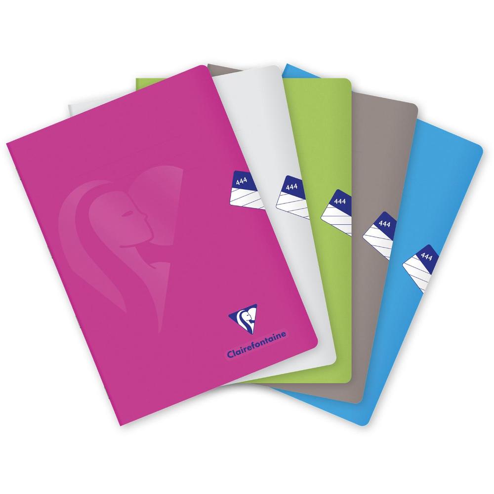 Clairefontaine sešit školní Clairefotaine Mimesys PP 444 - A4 linkovaný 40 listů, mix barev