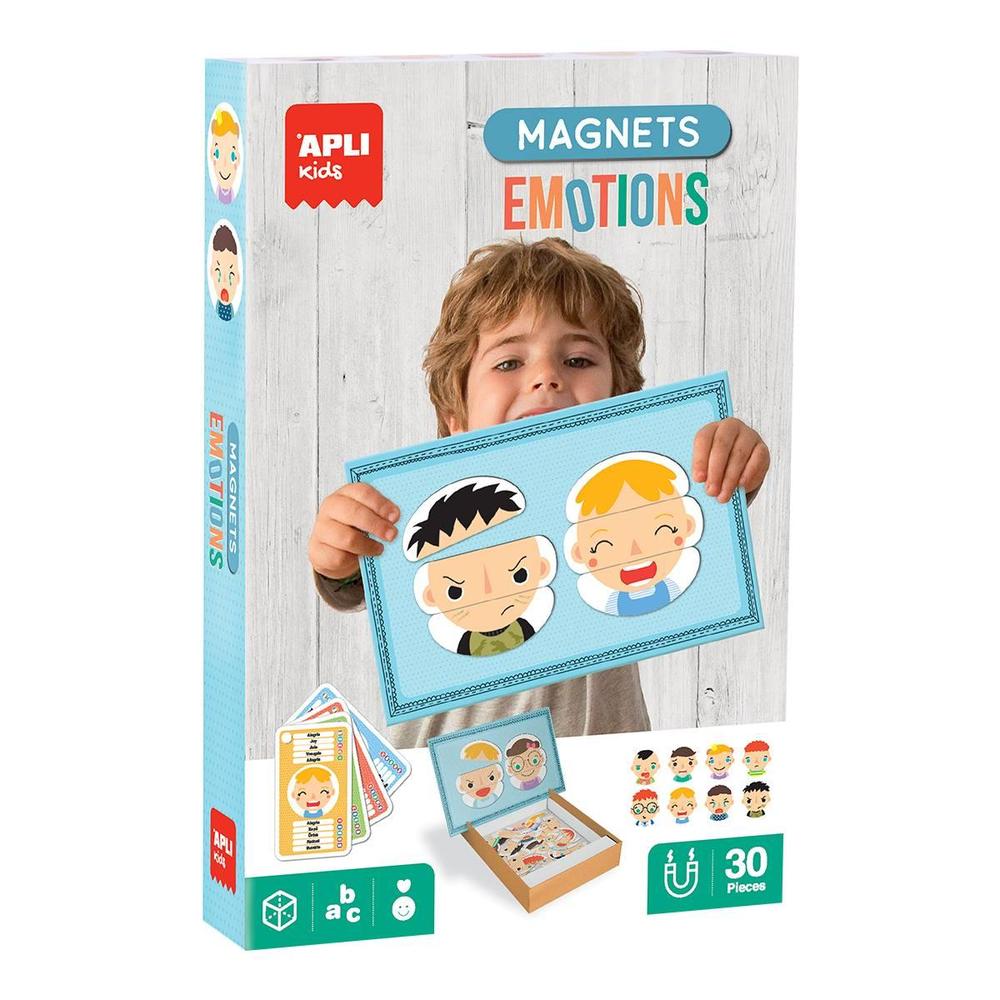 Apli edukační hra s magnety Emoce, 3+