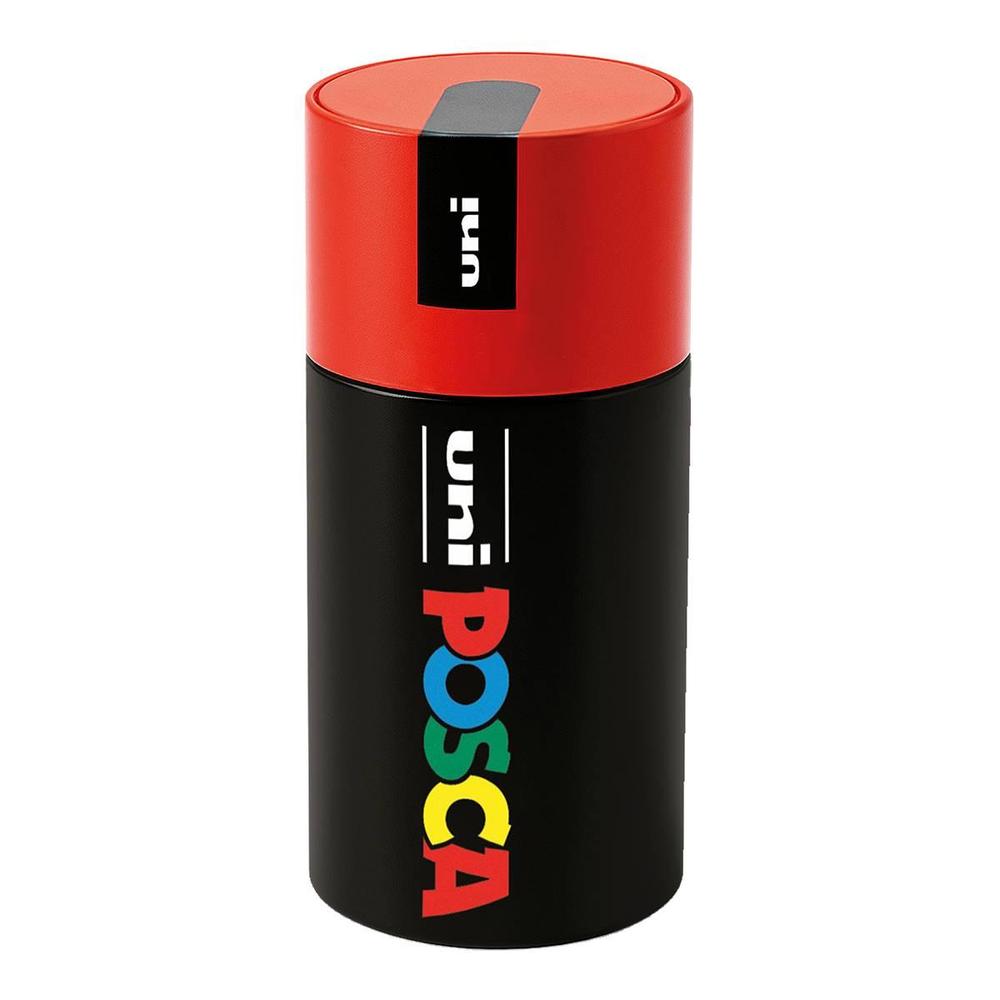 POSCA unikátní popisovač PC-3M, PC-5M, PC-5BR sada v kovovém boxu, mix barev