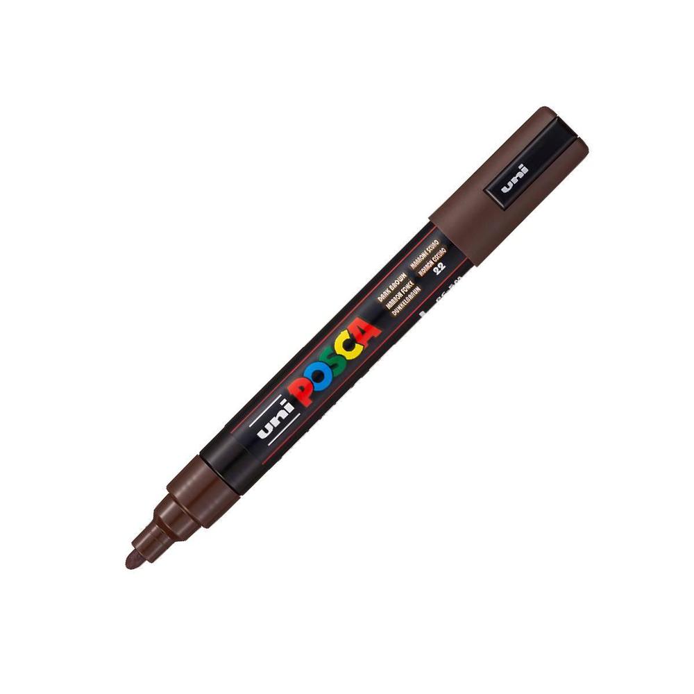 POSCA unikátní popisovač PC-5M 1,8 -2,5 mm tmavě hnědá
