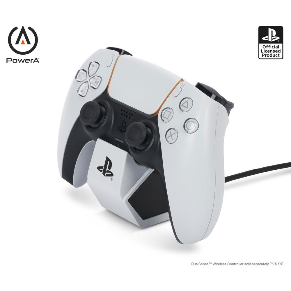 PowerA napájecí stanice pro PS5 DualSense Wireless ovladače Bílá
