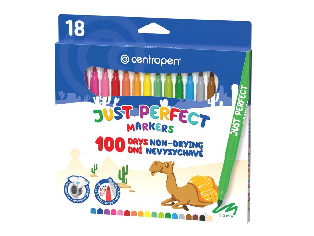 Centropen popisovač 2510/18 Perfekt nevysychavý
