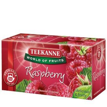 Ovocný čaj Teekanne Raspberry (malina) / 20 sáčků