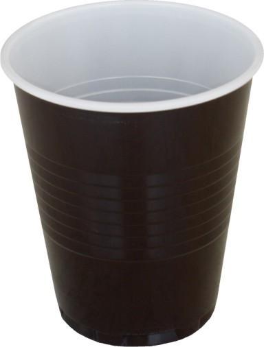 Kelímky PP na nápoje hnědo-bílý 0,15 l/ 100 ks TERMO