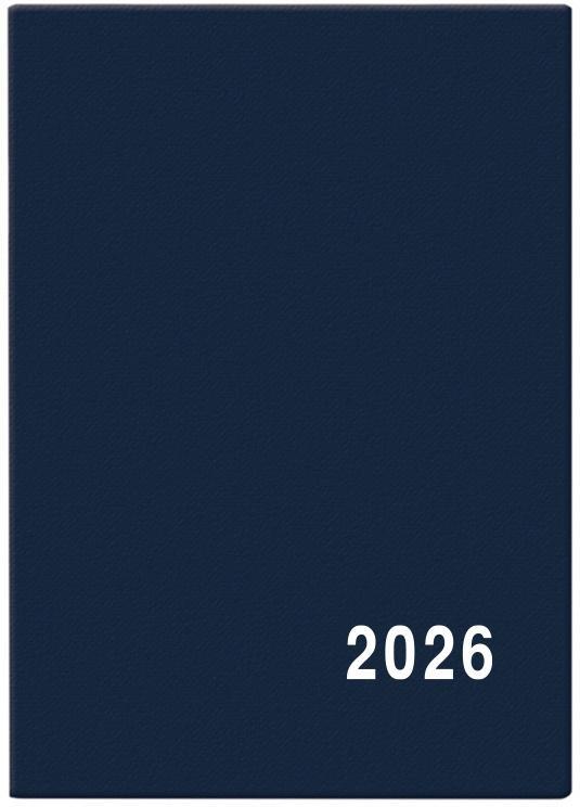 Baloušek Tisk diář měsíční Anežka PVC modrý