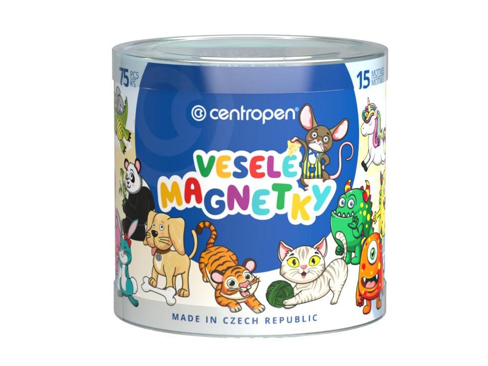 Centropen magnety 9794/75 veselé motivy, mix
